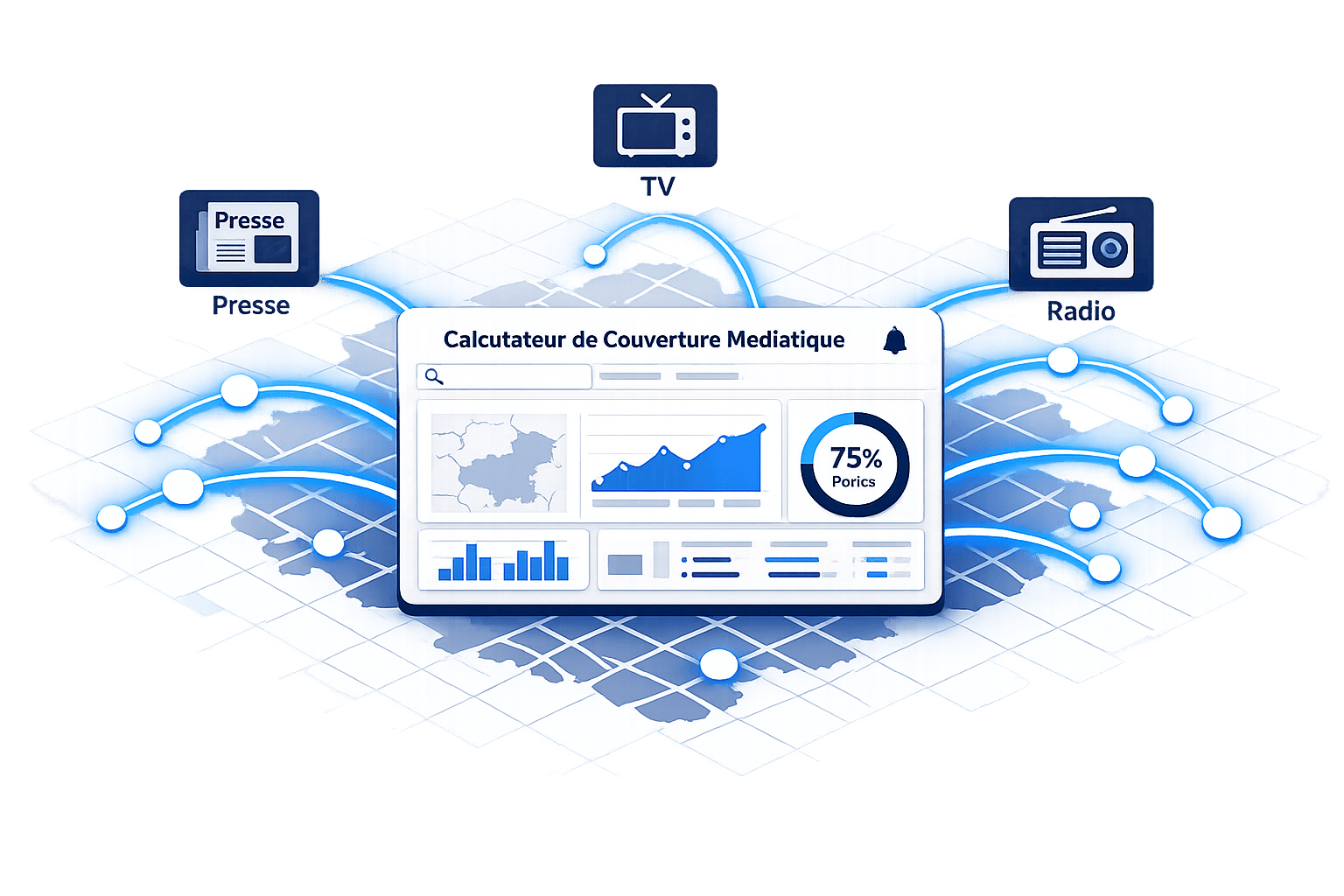 Calculateur de Couverture Médiatique